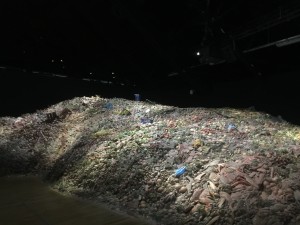 Food waste exhibit at Expo Milano in October 2015